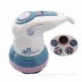 Little Dolphin-shaped Powerful/Body/Handheld Massager Stick with Replaceable Massage Heads